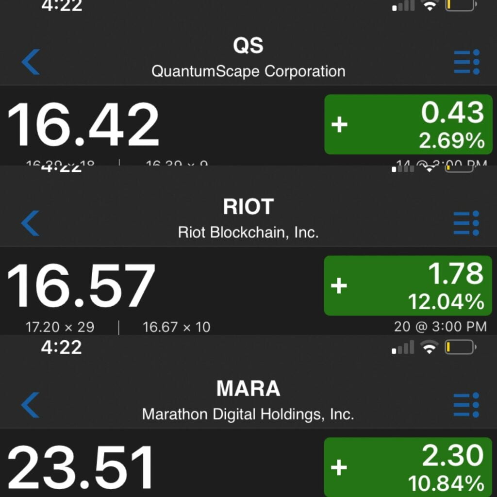 THIS WEEK'SGAME PLAN- 2/7/2022- Crypto Miners, Coins, Oil, BANKS, and Option of the week! 13 FB07C532 D535 4668 B92F B5E636BEA119